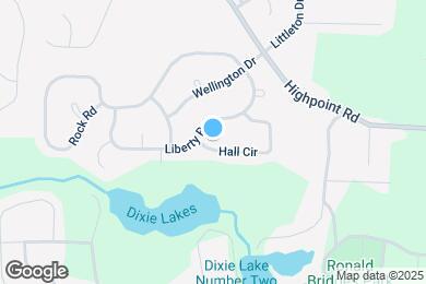 Map image of the property - 5539 Hall Cir