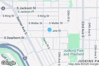 Map image of the property - 1823 S Lane St