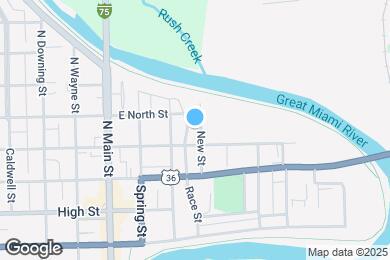 Map image of the property - 516 New St