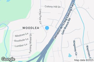 Map image of the property - 1623 Long Paw Ln