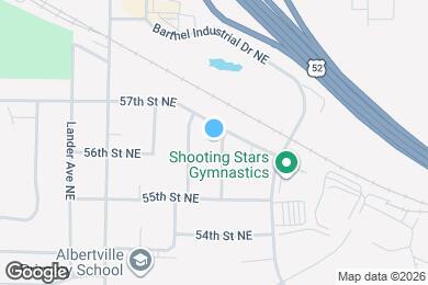 Map image of the property - 5627 Lannon Ave NE