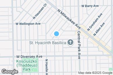 Map image of the property - 2911 N Ridgeway Ave