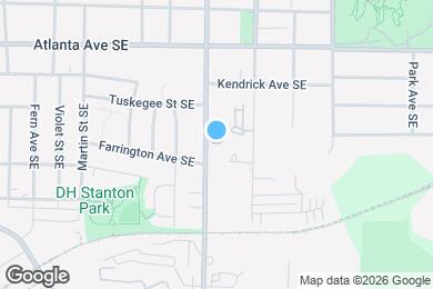 Map image of the property - 1000 Hill St SE