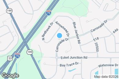Map image of the property - 26443 Carronade Dr