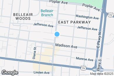 Map image of the property - 24 N Cooper St