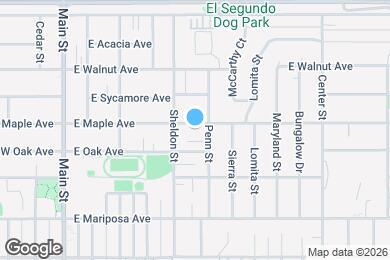 Map image of the property - 522 E Maple Ave