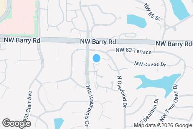 Map image of the property - 8307 N Chatham Ave