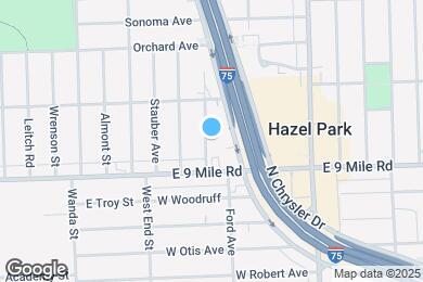 Map image of the property - 23060 Berdeno Ave