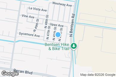 Map image of the property - 1909 N 45th St