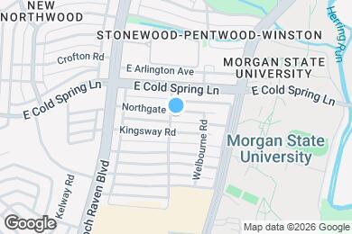 Map image of the property - 1603 Northgate Rd