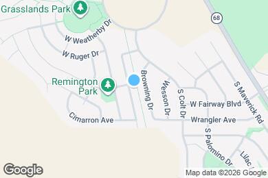 Map image of the property - 2296 Hunter Dr