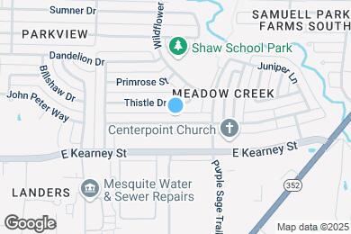 Map image of the property - 1141 Paintbrush St