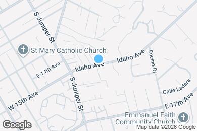 Map image of the property - 367 Idaho Ave