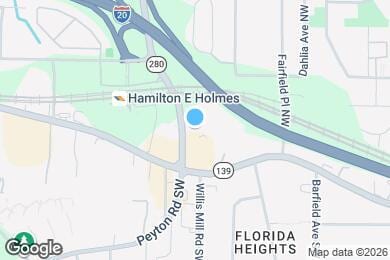 Map image of the property - Crystal at Hamilton LLC