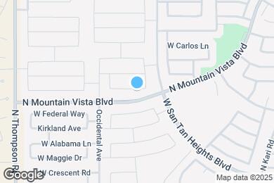 Map image of the property - 4521 W Saddlebush Way