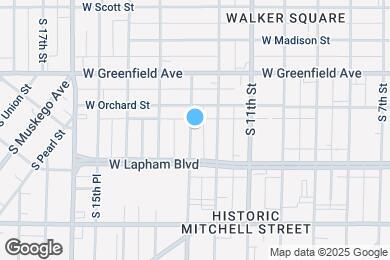Map image of the property - 1532 South 13th Street