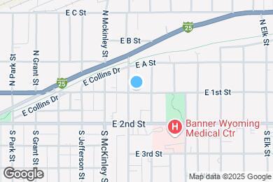 Map image of the property - 1118 E 1st St