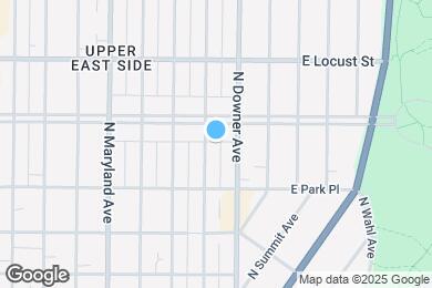 Map image of the property - 2754 N Stowell Ave