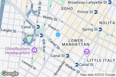 Map image of the property - 14 Wooster St