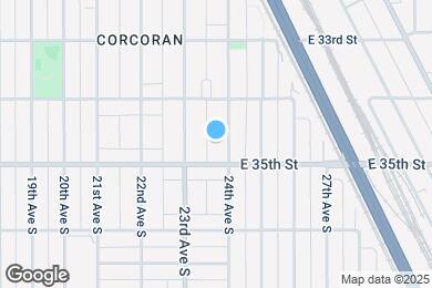 Map image of the property - 3430 24th Ave S