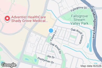 Map image of the property - 502 Fallsgrove Dr