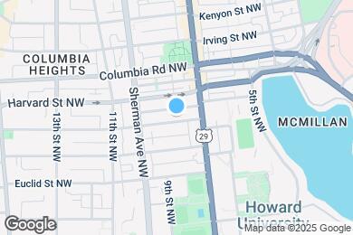 Map image of the property - 735 Girard St NW