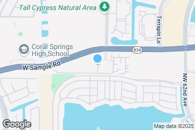 Map image of the property - 6588 W Sample Rd