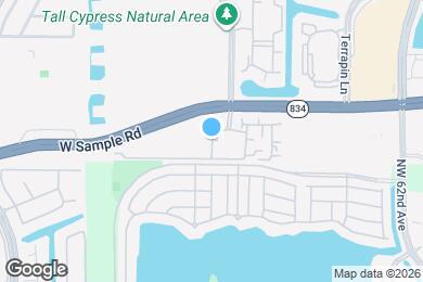 Map image of the property - 6890 W Sample Rd