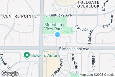 Map image of the property - 953 S Pitkin Ct