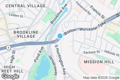 Map image of the property - 888 Huntington Ave