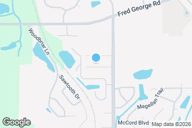 Map image of the property - 2048 Canewood Ct