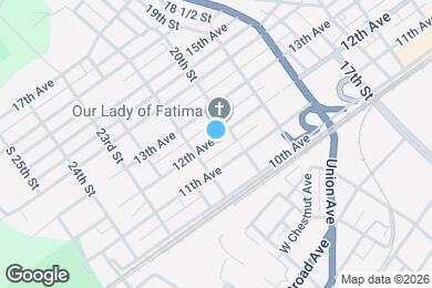 Map image of the property - 2015 12th Ave