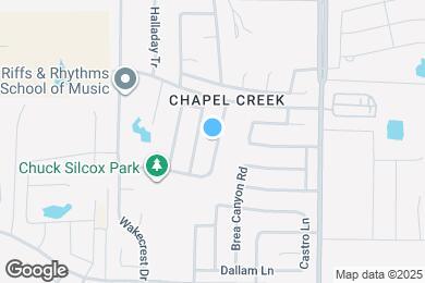 Map image of the property - 2500 Ensenada Ln