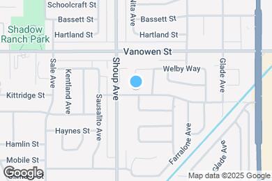 Map image of the property - 22335 Kittridge St