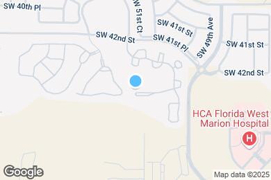 Map image of the property - 4950 SW 45th Cir