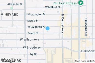 Map image of the property - 361 Salem St