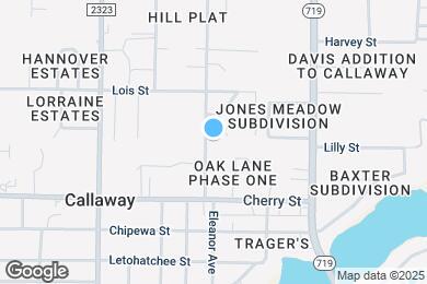 Map image of the property - Tyndall Pointe Luxury Townhomes