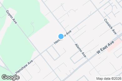 Map image of the property - 857 Henshaw Ave