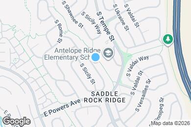 Map image of the property - 5466 S Tibet St