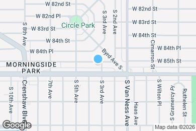 Map image of the property - 2504 W 85th St