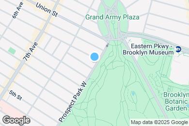 Map image of the property - 21 Prospect Park W