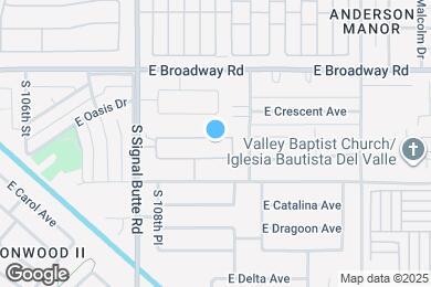 Map image of the property - 10933 E Clovis Ave
