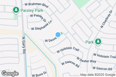 Map image of the property - 1029 W Deoni Trail