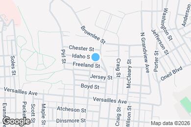 Map image of the property - 2939 Freeland St