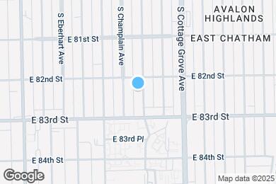 Map image of the property - 8220 S Langley Ave