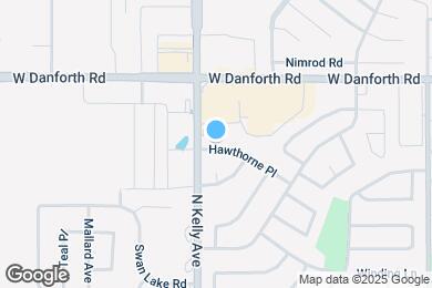 Map image of the property - 811 Hawthorne Pl