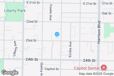 Map image of the property - 972 23rd St