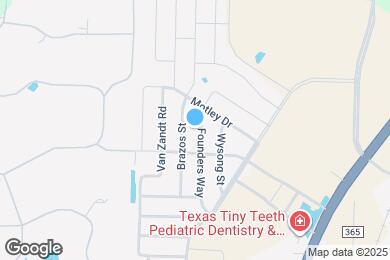 Map image of the property - 3511 Founders Way