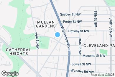 Map image of the property - 3401 38th St NW