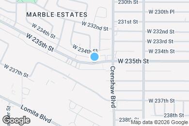 Map image of the property - 2545 W 235th St